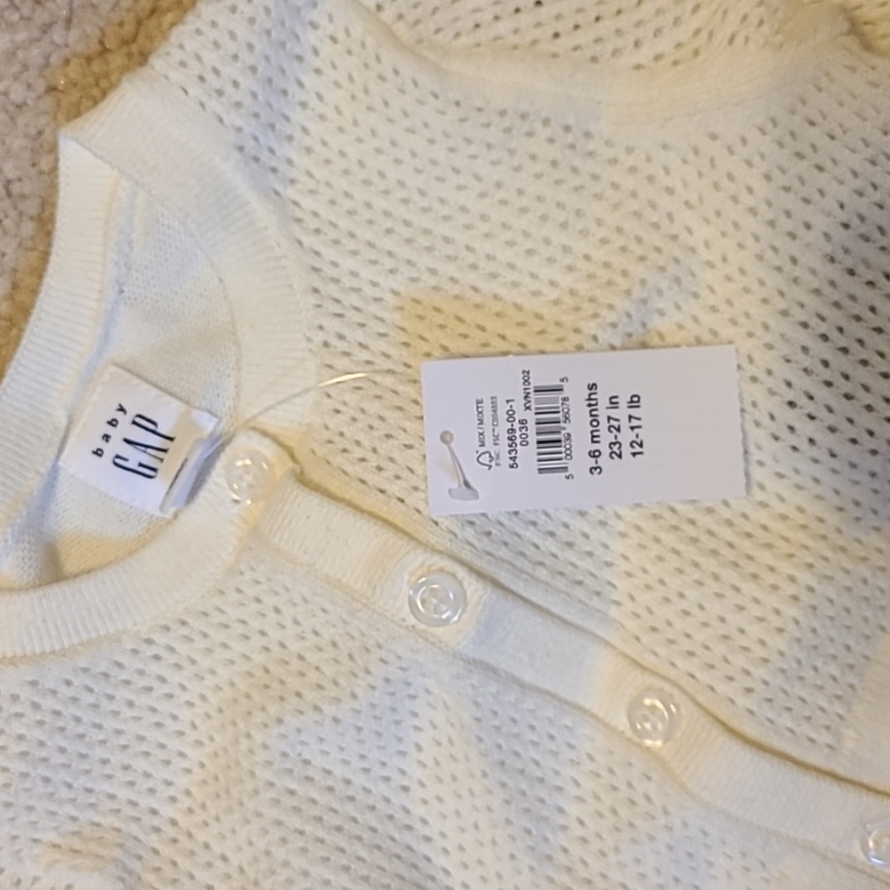 Baby Gap Button Down Cardigan Sweater - Picture 3 of 3